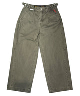 WASHED TAPERED PANTS KHAKI
