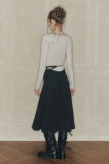 MOONFLOWER SKIRT black