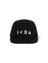 I < 3 U CAMP CAP(BLACK)