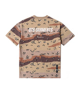 OC Simple Logo Chocolate Chip Camo Tee (Beige)
