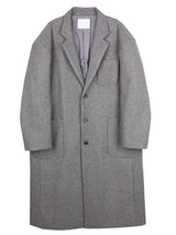 No.1052 wool20 オーバーシングルロングコート