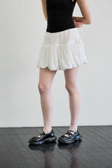 ANNIE BALLOON SKIRT PANTS / WHITE