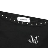 マノバッククロスレザーパッチノースリーブ (2Color)