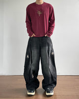 Bulk Panel Denim Pants