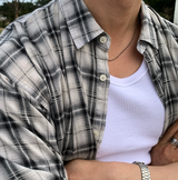 Land Y Summer Overfit Check Shirt