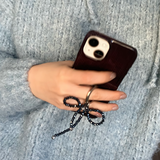 Denim beads ribbon ring tok