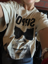 SUPORT グラフィックオーバーサイズTシャツ