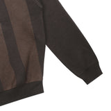GNT037 Uniform Rugby Collar Knit (BROWN)