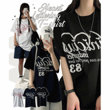 Mer Heart Oversized Fit Short Sleeve Tee