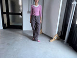 soft line u-neck top
