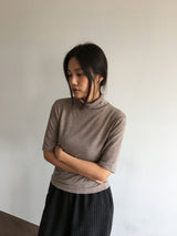 ルネシルキーポロTシャツ (4 Colors)