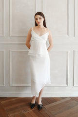 リシャラップロングスカート (white)