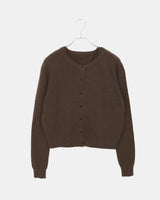 Kevil Round Button Long Sleeve Knit & Sleeveless Cardigan Set