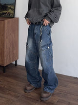 Glide Wide Cargo Denim (3color) (No.1007)