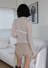 DOT SEE-THROUGH TEE