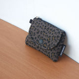 Multi Card wallet _Leopard Dark