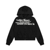 Verblee History Hoodie Zip-Up 232818240