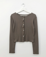 Chlory Flower Button Cardigan (4color)