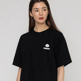 [UNISEX]クラウドボードスマイルショートスリーブドtシャツ