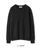[UNISEX] Cloudy Season Overfit Angora Crewneck Long Sleeve Knit (7 colors)
