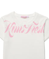 カーシブロゴTシャツ White