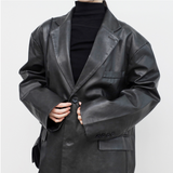 (Unisex) デンヤツーバートンレザーブレザー