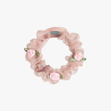 MINI ROSE SEE-THROUGH SCRUNCHIE (LIGHT PINK)