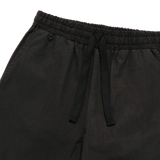 25SS オーバーサイズリップストップショートパンツ ブラック