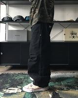 HP パッチツータックコットンパンツ (2C)