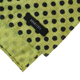 Polka Dot Long Scarf (yellowish green)