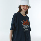 コーラルTシャツ ネイビー
