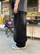 Ete Diagonal Curve Denim Pants 2C