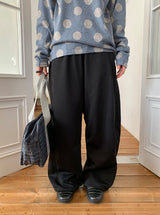 Ganmi Training Cut Wide Banding Pants