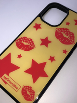 tangerine lips glass case