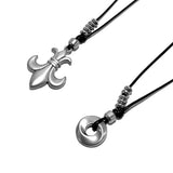 [SET]フルール&サークルストリングネックレス