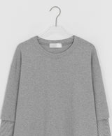 [unisex]メパン ストライプ レイヤード ロングスリーブ ティー