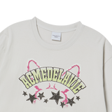 25SS スターラビット ショートスリーブ Tシャツ ライトグレー