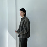 Stand Collar Zip Jacket