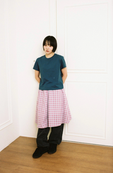 ツイスタースターエンジェルTシャツ - ブルー