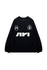 ARI LONG SLEEVE JERSEY T-SHIRT / BLACK