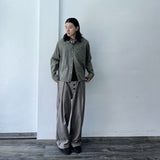 ウォッシュド プラッド ロングスリーブ シャツ
