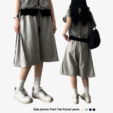 Eiki Side Pintuck Pocket Tab Banding Shorts