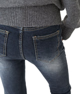 Jones Vintage Washed Wide Jeans