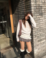 Rose lace belt