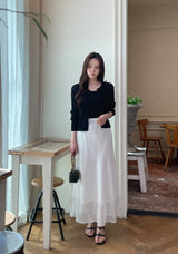 Luyou Basic Ribbed Round Sleeveless