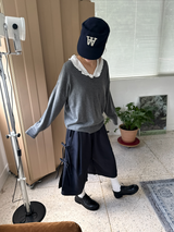 レース フリル ブラウス