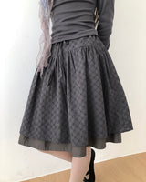 Nerra Vintage Flare Skirt