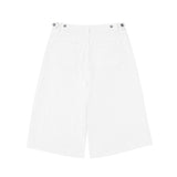 BTB : スナップ ボタン バミューダ ショーツ [SOFT WHITE]