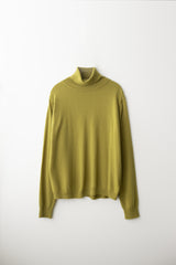 Cashmere turtle neck knit (Mustard)