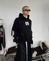 RIPOFFF 09ロゴ ボクシー フーディー